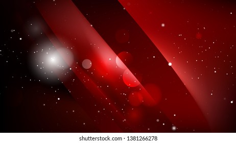 Cool Red Abstract Background Illustration