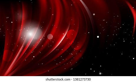 Cool Red Abstract Background Vector