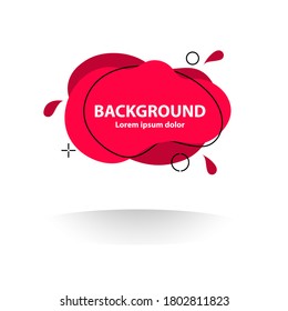 cool red abstract banner for business promotion