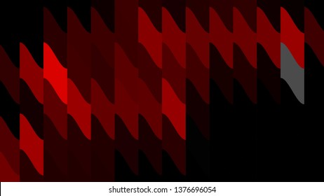 Cool Red Geometric Shapes Background Vector Graphic