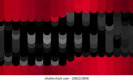 Cool Red Geometric Shapes Background