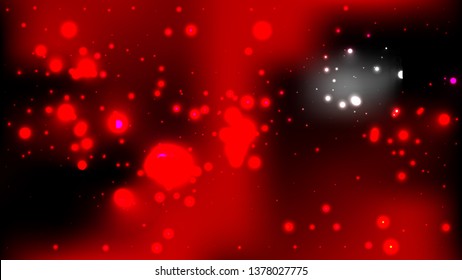 Cool Red Illuminated Background Illustration
