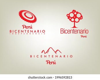 Vector del logo del bicentenario de la Red Cool
