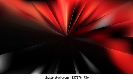 Cool Red Rays Background Illustration