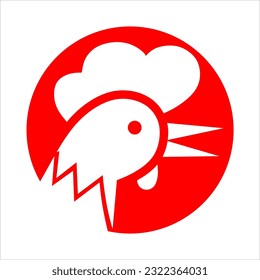 logotipo del restaurante rojo fresco