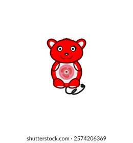 Cool and refreshing bear shaped fan