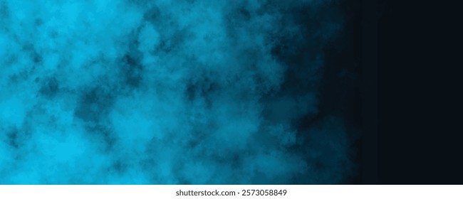 Cool and Relaxing Blue Gradient Artwork That Gradually Transitions From Light to Dark Tones, Creating a Calming Atmosphere
