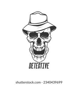 Cool scary and scary skull illustration design for your t-shirt or merchandise brand needs