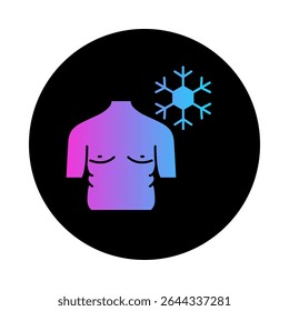 Cool Sculpting Snowflake Icon Representing Non-Invasive Fat Freezing