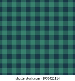 Cool seamless green gingham pattern vector, seamless green tartan pattern