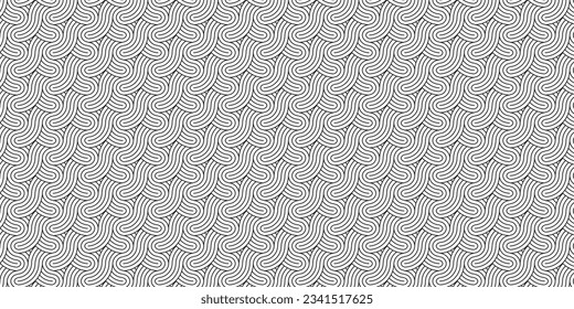 cool seamless pattern in black and white with a vertical curved pattern