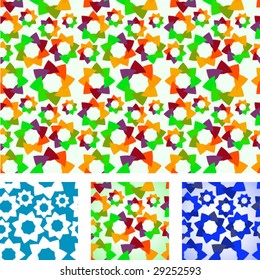 Cool seamless patterns in vector