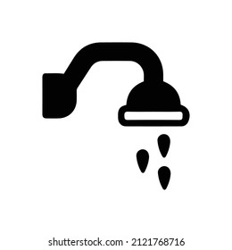 Cool shower and fresh shower icon