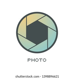 Cool shutter cam style icon