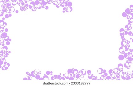 Cool and simple background of stacked circles.