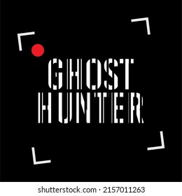 cool simple camera ghost hunter icon design logo