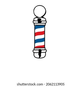 Cool simple plain barbershop logo