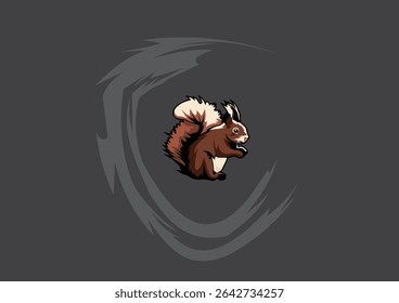 
cool and simple squirrel vector.
This illustration is perfect for use as a mockup, wallpaper, screen printing, and more.