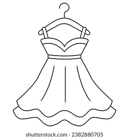 cool and simple toy dress icon shaped vector illustration 2