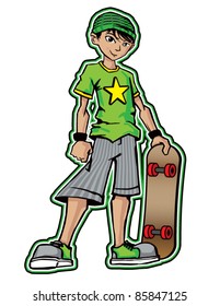 Cool Skater Boy
