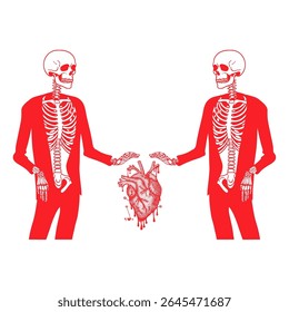 ilustração de imagem vetorial de esqueleto legal