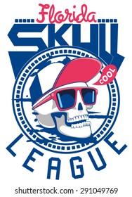 Cool Skull Design For Tee