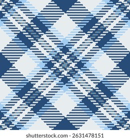 Cool, sophisticated blue and white plaid pattern.  Perfect for textile design, fashion, website backgrounds, or branding projects.