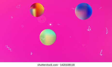 Cool space fantasy. Background texture, graphic. Ordinary colorific illustration fantasy. Magneta colored. Space background pattern. Colorful new space pattern.