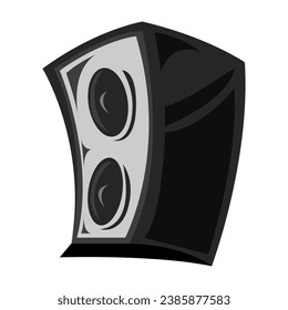 Cool Speaker Mascot Vector Logo