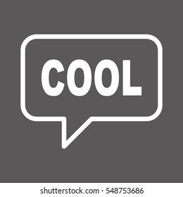 COOL speech bubbles.