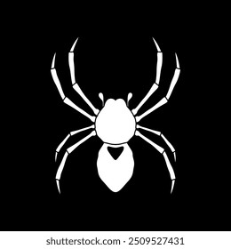 Vector de diseño de logotipo minimalista moderno Cool Spider