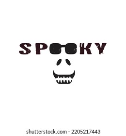 Cool Spooky Halloween Day Design.