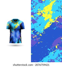 Cool Sports Jersey Design On Abstract Background