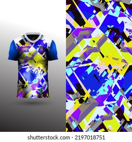 cool sports jersey design on abstract background