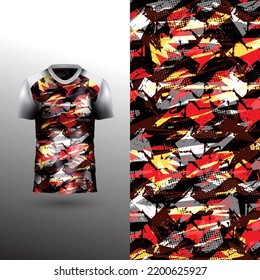 cool sports jersey design on abstract background