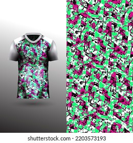 cool sports jersey design on abstract background