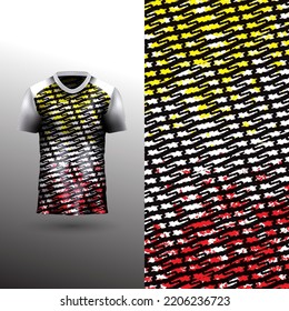 cool sports jersey design on abstract background