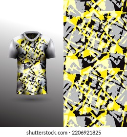 cool sports jersey design on abstract background