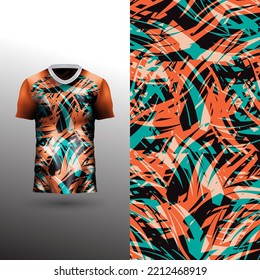 cool sports jersey design on abstract background