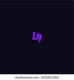 legal e desportivo design UI com negrito monograma estilo letra techno esporte logotipo