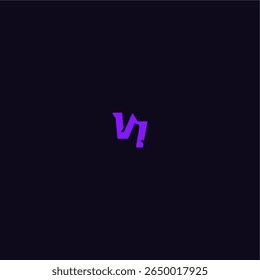 cool and sporty design VI with bold monogram style letter techno sport logo