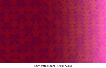 Cool Star Gradient Red Background Vector Design