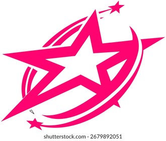 a cool star image in a circle