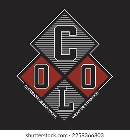 cool style design typography vector illustration 