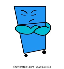 cool style fridge vector illustration