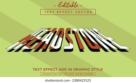 Efecto de texto de estilo frío con colores asombrosos