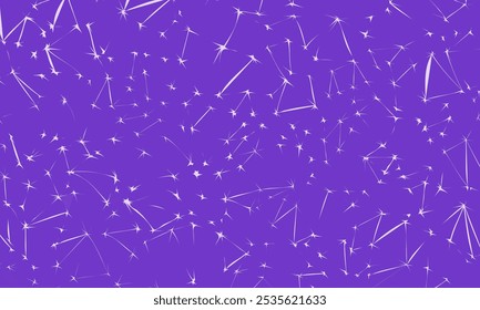 Cool and stylish line design. Seamless abstract pattern. Modern geometric violet purple background. Comic element