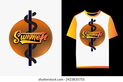 Cool Summer Custom t-shirt design.