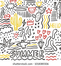 Cool Summer doodle