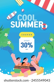 Cool Summer Event Shopping Template